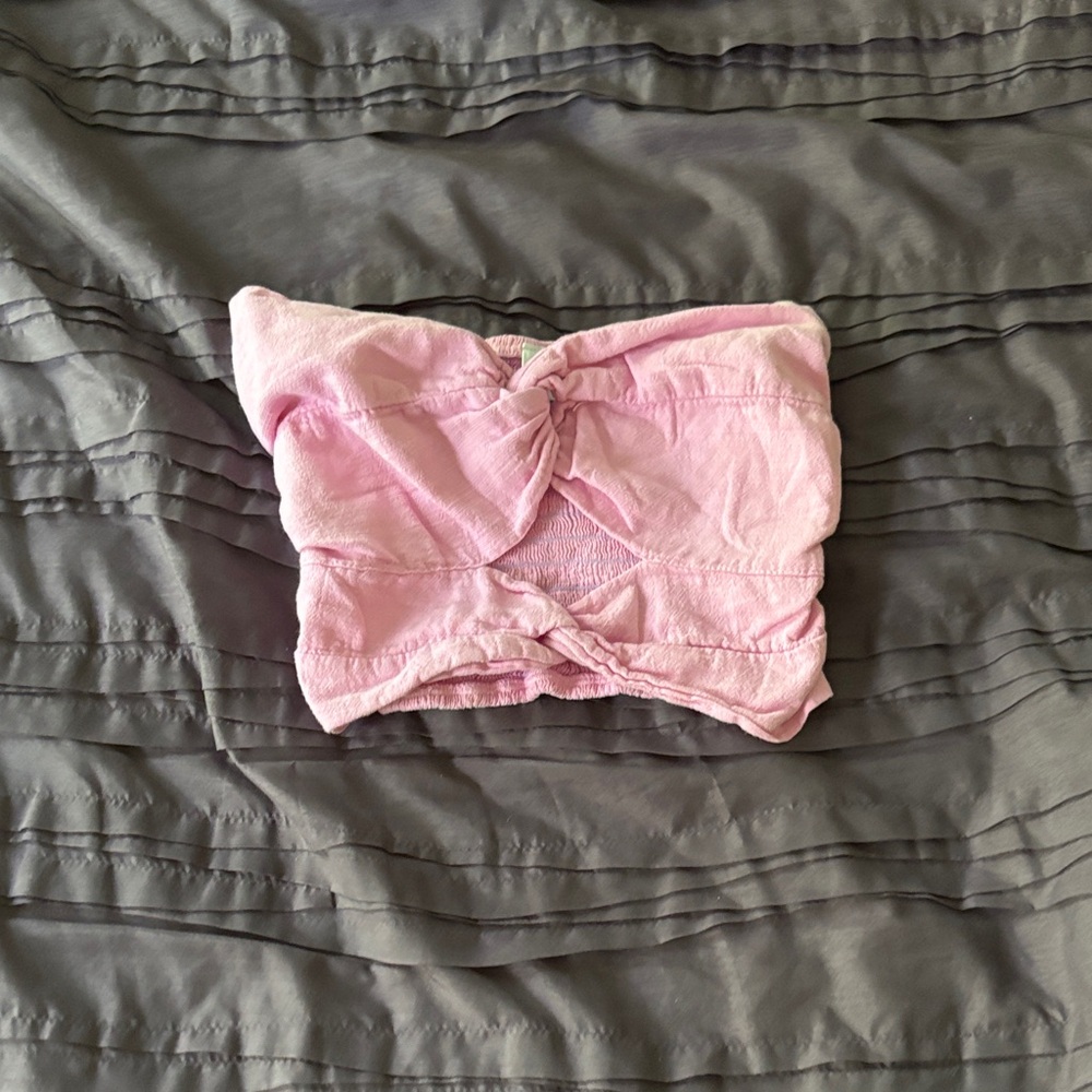 Pink Women's Crop Top